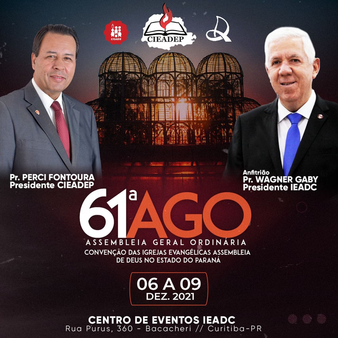 IEADC  Portal da Igreja Evangélica Assembleia de Deus em Curitiba